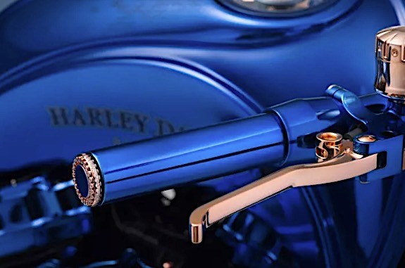 harley davidson bucherer blue edition is the most expensive bike ever 3