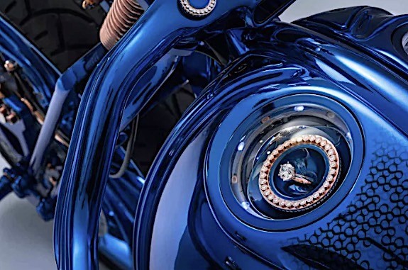 harley davidson bucherer blue edition is the most expensive bike ever 4