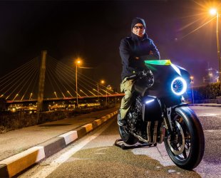Honda CB4 Interceptor & Valerio Aiello