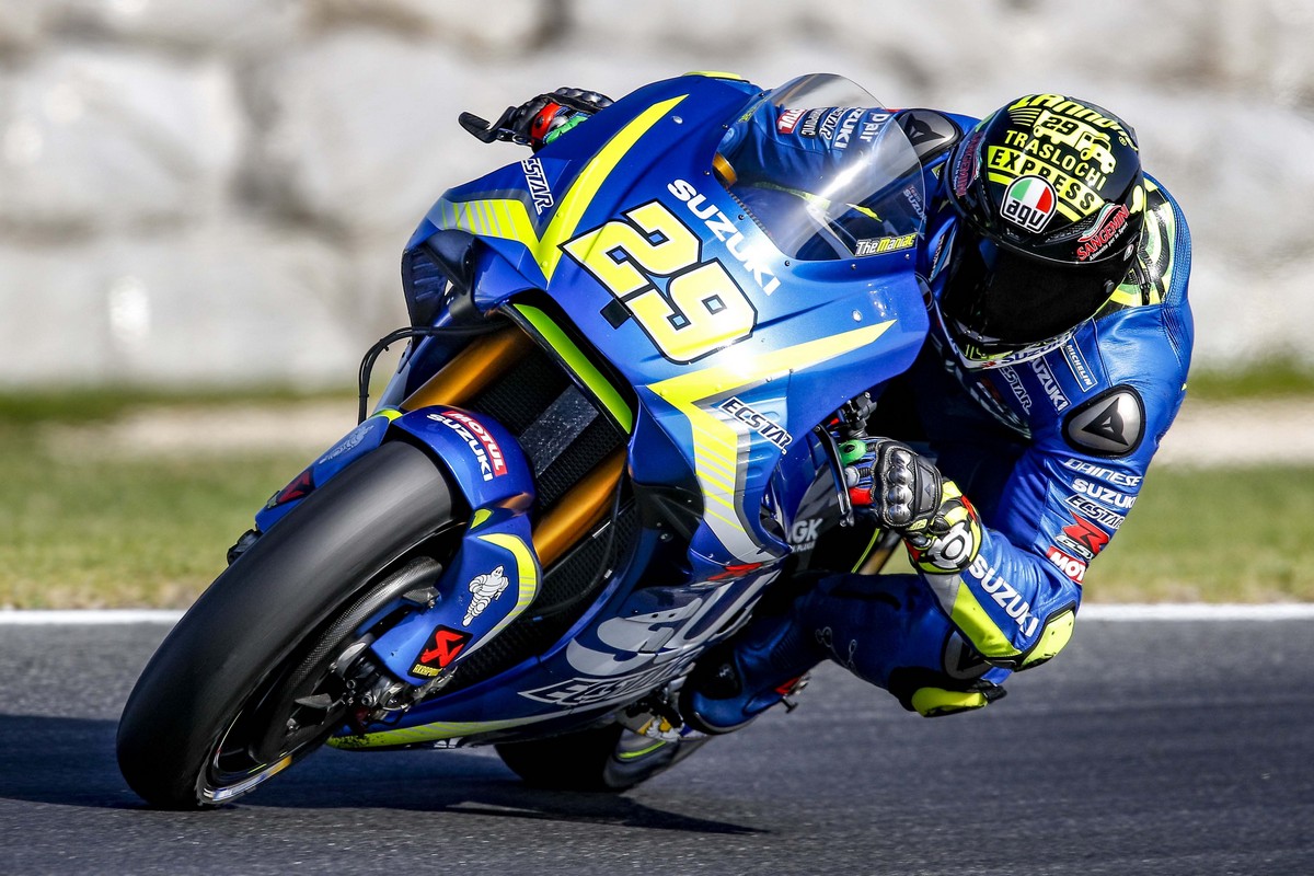 Andrea Ianonne ECSTAR Suzuki winglet aerodynamics Phillip Island test 04