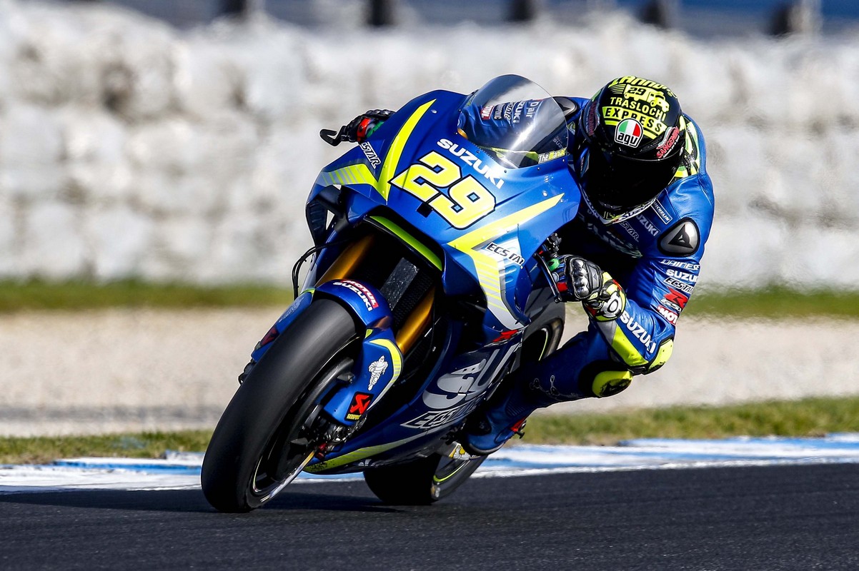 Andrea Ianonne ECSTAR Suzuki winglet aerodynamics Phillip Island test 05