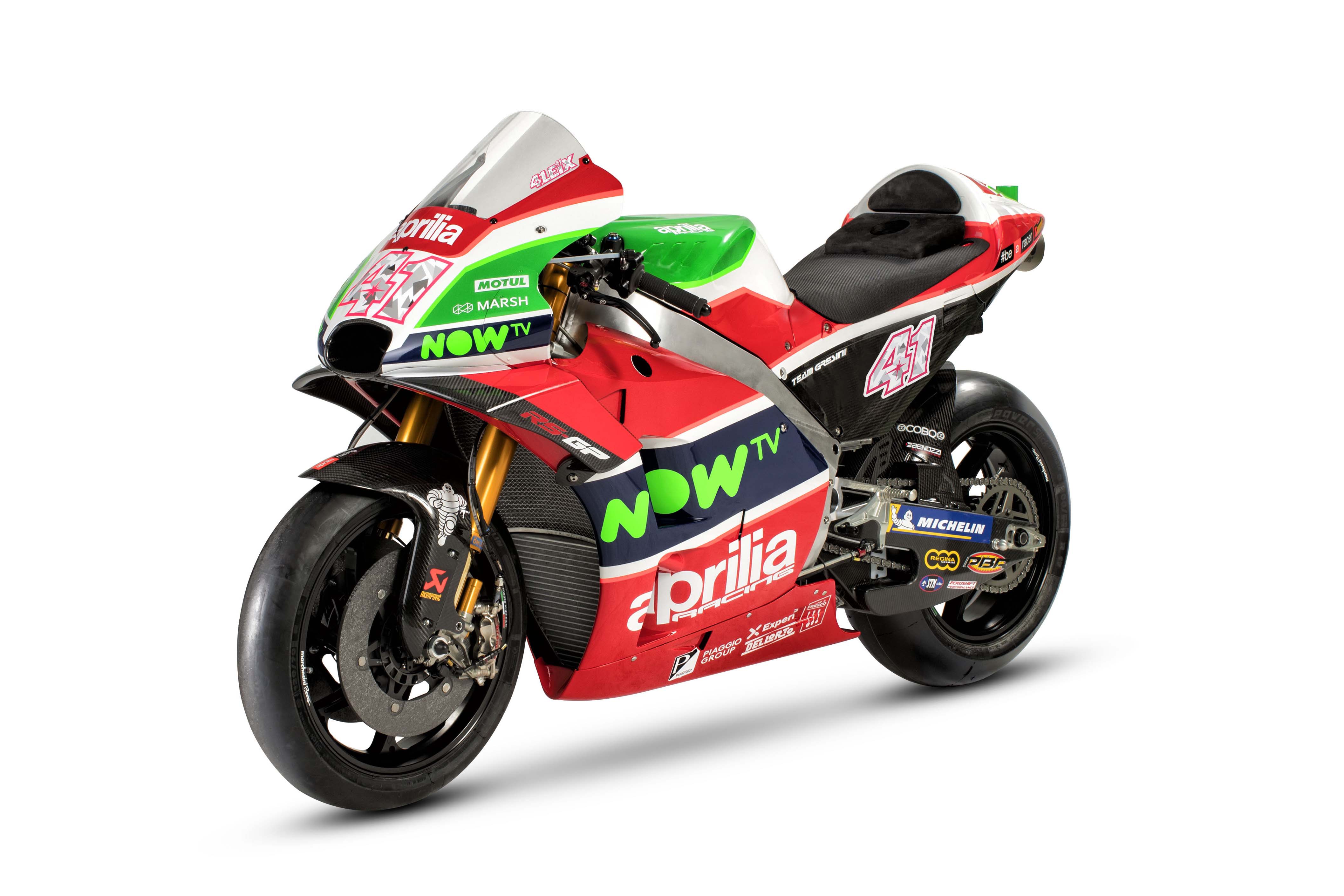 2018 Aprilia RS GP MotoGP race bike 01