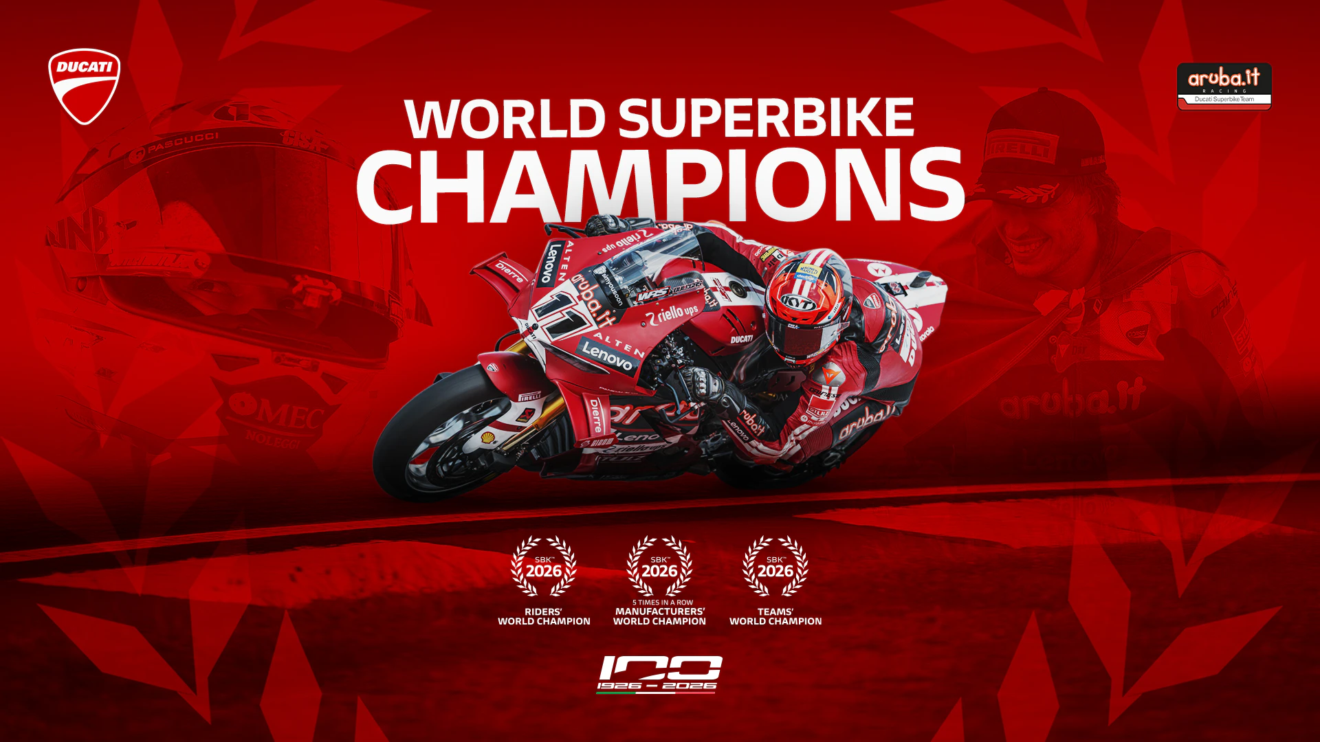 Николо Булега слави со Ducati Panigale V4 R
