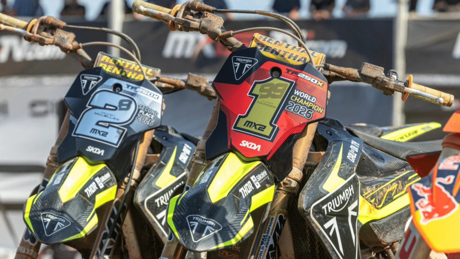 Победничкиот мотокрос модел Triumph TF 250-X