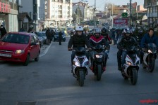 Дедо Мраз на мотор